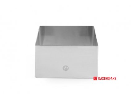 Tvarovací čtverec se stlačovadlem - kruh - 80x80x(H)45 mm