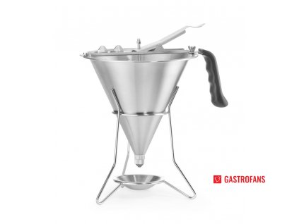 Cukrářský trychtýř Profi Line - grey - 1.5 L - ø190x(H)220 mm