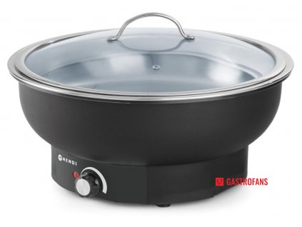 Elektrický chafing Tesino, 6,8L, 230V/500W, ø405x(H)248mm