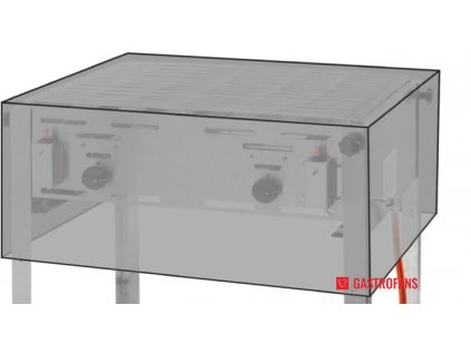 Ochranný kryt - Grill- / Roast- Master Maxi 154717 154878 - 720x560x(H)360 mm  Hendi