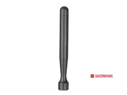 Drtítko, profilované, mřížka, Černá, o34x207mm  Bar up