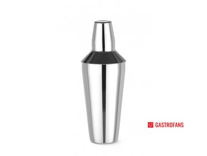 Shaker na koktejly 3-části, 0,75L, ø90x(H)255mm