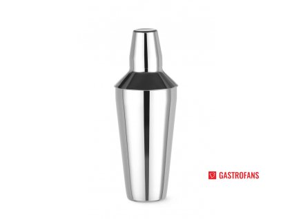 Shaker na koktejly 3-části, 0,75L, o90x(H)255mm  Bar up