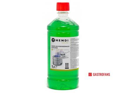 Hořlavá pasta, Průhledná, 1L  Hendi