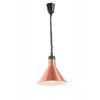 103584 4 vyskove nastavitelna ohrivaci lampa konicka copper 230v 250w 275x h 250 mm