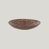RAK Woodart talíř hluboký pr. 23 cm – tmavě hnědá | RAK-WDBUBC23OB