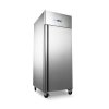 Chladnička na pečivo 800 l - 60 x 80 cm - s 10 nastavitelnými policemi - na kolečkách, nerezová lednice, jednodveřová lednička pro restaurace a hotely