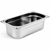 Gastronádoba 1/3 GN - hloubka 10 cm - 32,5 x 17,6 cm - nerezová ocel