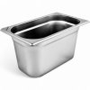 Gastronádoba 1/4 GN - hloubka 15 cm - 26,5 x 16,2 cm - nerezová ocel