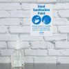 165504 8 samolepici cedulka s bodem dezinfekce rukou a5