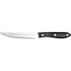Sada na steaky - vidlička a nůž, HENDI, sada nože s vidličkou, nůž se zoubky, rukojeť z materiálu POM, (L)mm
