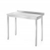 Nástěnný stůl - šroubovaný, hloubka 600 mm, HENDI, Kitchen Line, 1200x600x(H)850mm