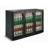 208926 chladici barova lednice 3 dvere cerna