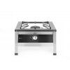 Plynová stolička XL, HENDI, Kitchen Line, 10,8kW, 580x650x(H)400mm