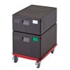 Vozík Camdolly pro termoizolační boxy Cam GoBox, 4060, Cambro, červený, Červená, 710x510x(H)167mm  Cambro