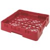 Univerzální koš Camrack 500x500 mm pro myčky nádobí, Cambro, červená, Červená, 500x500x(H)101mm  Cambro