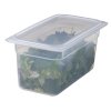 Nádoba z průhledného polypropylenu GN 1/4, Cambro, GN 1/4, 1,7L, Průhledná, 162x265x(H)65mm  Cambro