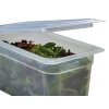 Nádoba z průhledného polypropylenu GN 1/4, Cambro, GN 1/4, 1,7L, Průhledná, 162x265x(H)65mm  Cambro