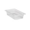 Nádoba z průhledného polypropylenu GN 1/4, Cambro, GN 1/4, 1,7L, Průhledná, 162x265x(H)65mm  Cambro