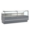 Ventilovaný obslužný chladicí pult SOCB 25082A | 627 l | vyklápěcí čelní sklo | nerezová výstavní plocha 825 mm  TEFCOLD