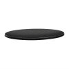 59713 topalit kruhova stolova deska s klasickym tvarem antracitova 800mm