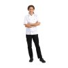 Whites unisex kuchařský rondon Chicago s krátkým rukávem XS  Whites Chefs Clothing