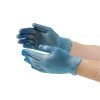 65224 vogue vinylove rukavice pro pripravu jidel modre bez pudru velikost s
