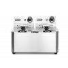 Fritéza Kitchen Line - 2x4L, 8L, 50/190?C, 230V/6000W, 470x380x(H)330mm  Hendi