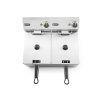 Fritéza Kitchen Line - 2x 8L, Kitchen Line, 16L, 50/190?C, 230V/7000W, 550x430x(H)345mm  Hendi