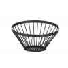 Košík na ovoce kulatý šikmý černý, o150x(H)80mm  Hendi