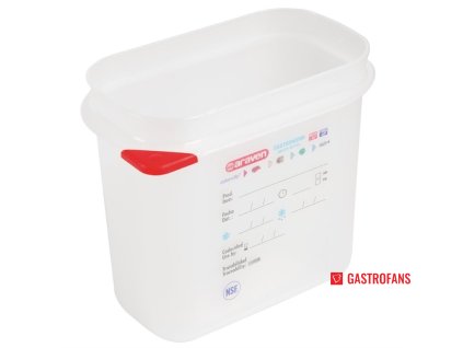 48124 1 araven gn gastronadoba 1 9 na potraviny 1 5 litru 4 ks