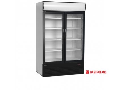 Chladiaca skriňa | FSC 1200 H | 2 krídlové dvere - 645 l - LED panel