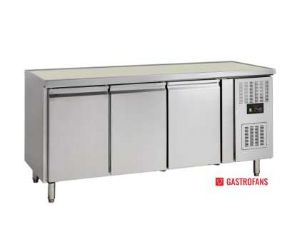 Mraziaci stôl bez pracovnej dosky | GF73 | 3 dvere GN1/1