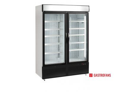 Mraziaca skriňa | NF 5000 G |s presklenými, krídlovými dverami - 1079 l