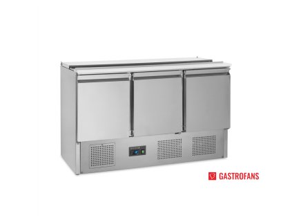 Chladiaca saladeta s otvorenou hornou časťou pre GN | SA 1365 | 3 dvere GN1/1