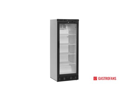 Chladiaca skriňa SCU 1280, 1 krídlové, presklené dvere - 260 l - biela