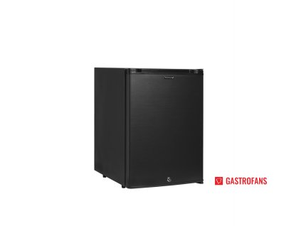 Minibar hotelový | TM 42 | s plnými, krídlovými dverami – 34 l – čierny