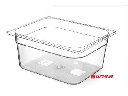 Kontajner GN 1/2 Tritán, HENDI, Budget Line, GN 1/2, 9,5 L, Priehľadná, 325x265x(H)150mm