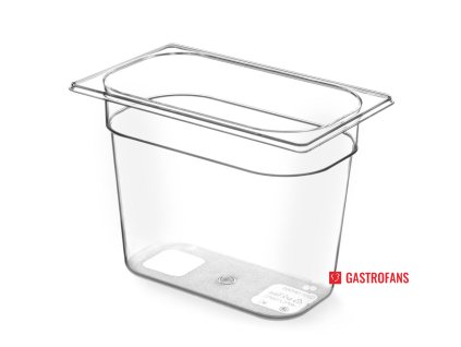 Kontajner GN 1/4 Tritan, HENDI, GN 1/4, 2,8 L, Priehľadná, 265x162x(H)100mm