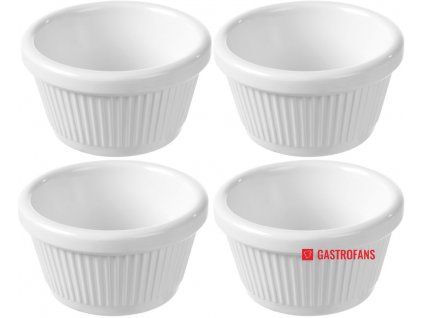 Miska Ramekín - 4 ks, Fine Dine, 50 ml, 4 ks, ø70x(H)35mm