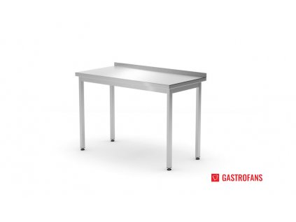 Nástenný stôl - skrutkovaný, hĺbka 600 mm, HENDI, Kitchen Line, 1200x600x (H) 850mm