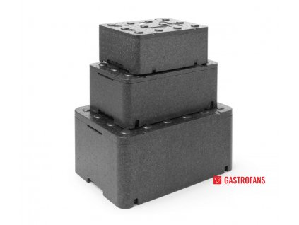 Termoizolačný box z piocelanu, HENDI, Kitchen Line, 13L, 400x300x(H)173mm