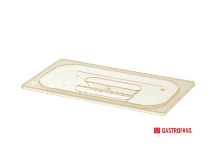 Veko Grillamid pre vysokoteplotné nádoby GN, HENDI, GN 1/3, Priehľadná, 325x176mm