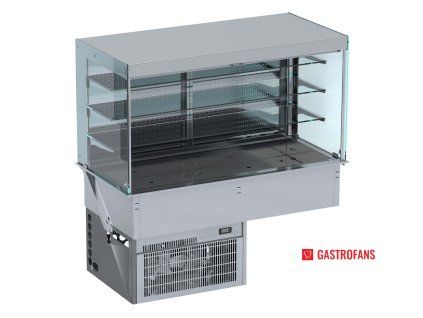 Chladiaca vitrína Drop-in - model 4/1