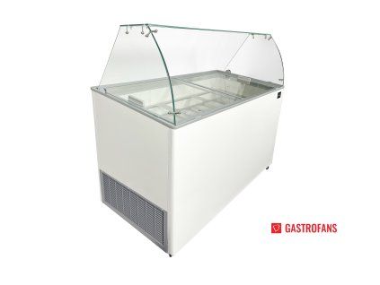 Vitrína na zmrzlinu Java - kapacita 8x5 l