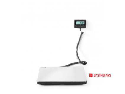 Digitálna gastronomická váha do 200 kg, HENDI, 298x248x(H)37mm