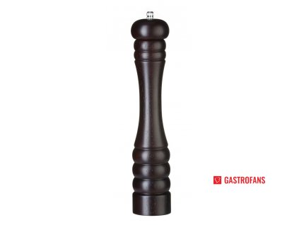 Drevený mlynček na korenie, HENDI, Tmavé drevo, ø60x(H)315mm