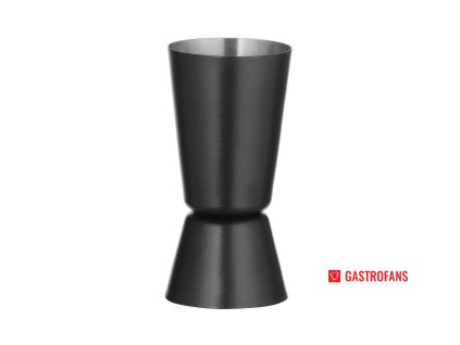 Jigger, Bar up, 25ml/35ml, Čierna, o40x (H) 75mm