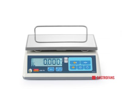 Maloobchodná váha LCD s legalizáciou, rad EGE, 15 kg, TEM, 325x320x(H)160mm