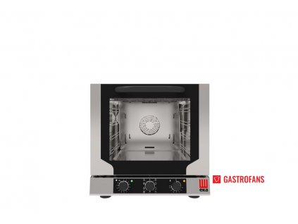 Multifunkčný konvektomat Evolution Next 4x 429x345 mm, elektrický, s elektromechanickým ovládaním, Tecnoeka, 220-240V/2600W, 590x709x(H)589mm